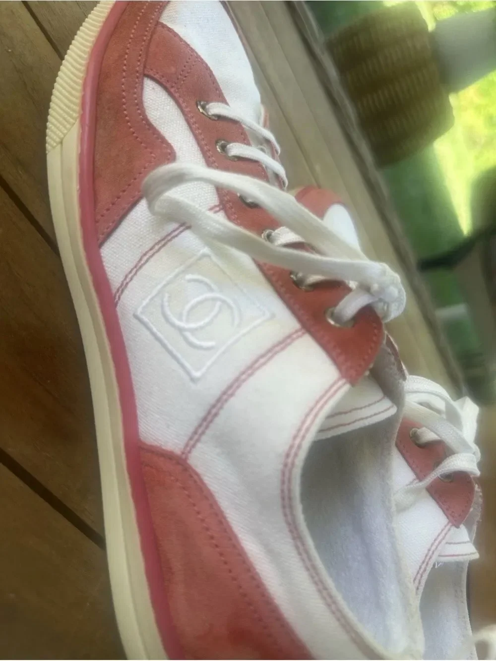 Camel Suede & Canvas 2008 Cruise Tennis Shoes 11.5